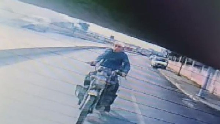 Arnavutköy'de motosiklet kazası