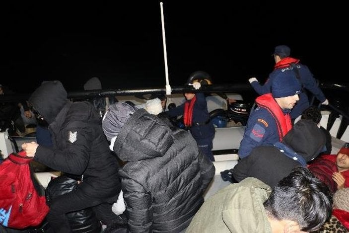 Çanakkale'de 328 göçmen yakalandı