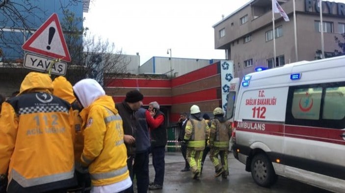 Ümraniye'de cam imalathanesinde patlama: 1 ölü 7 yaralı