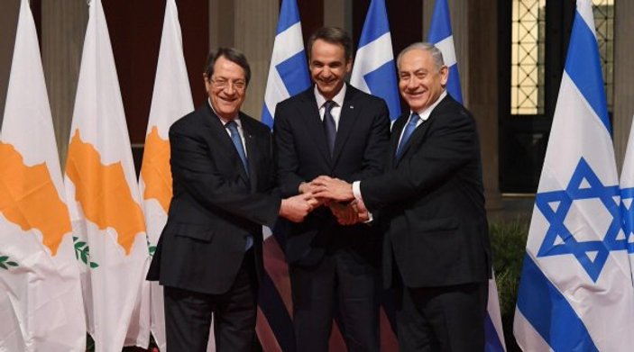 İsrail'in boru hattı için Yunanistan'da 3'lü zirve