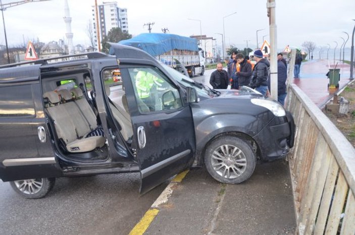 Sarıyer'de zincirleme trafik kazası: 3 yaralı