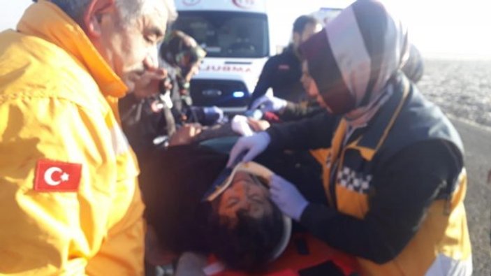 Aksaray'da otomobiller çarpıştı: 7 yaralı