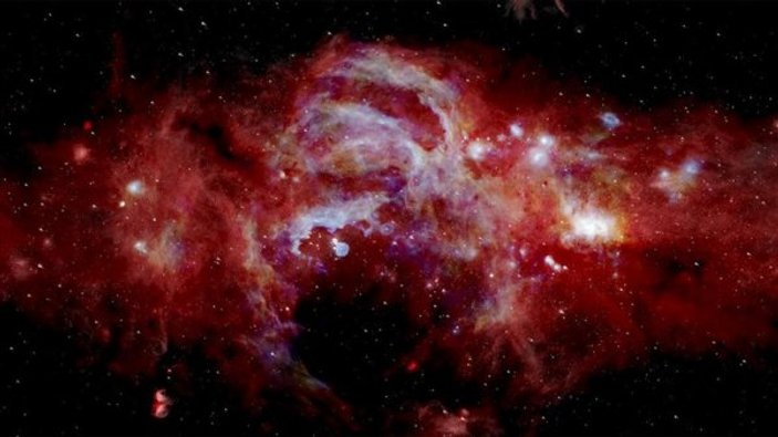 Samanyolu galaksisinin merkezi görüntülendi