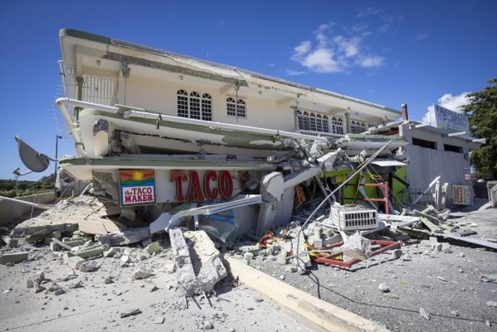 Porto Riko'da 6.5 büyüklüğünde deprem