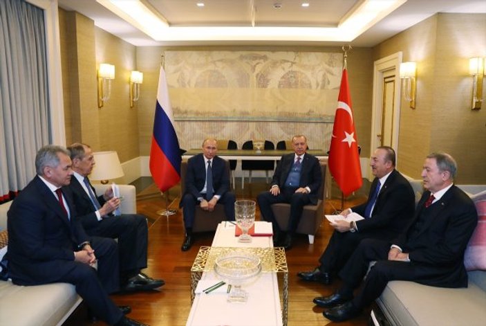 Erdoğan ile Putin'den Libya için ateşkes çağrısı