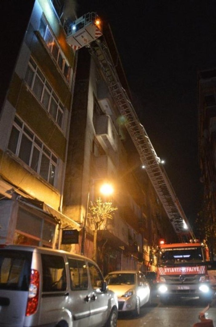 Şişli’de bir kadın sattığı evi ateşe verip kaçtı