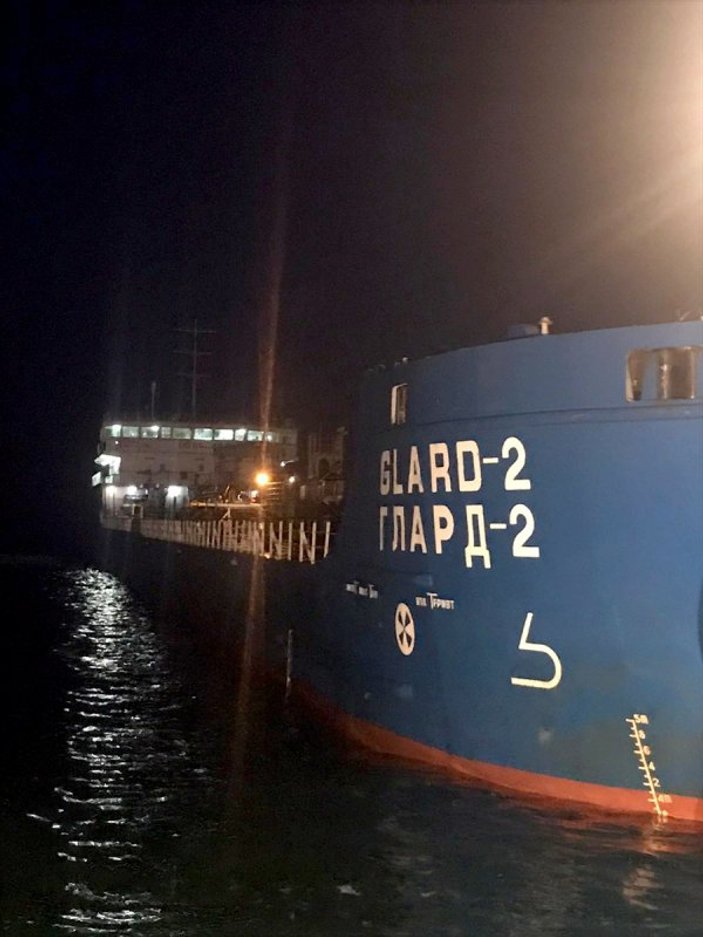 Boğaz'ın girişinde tanker ile balıkçı gemisi çarpıştı