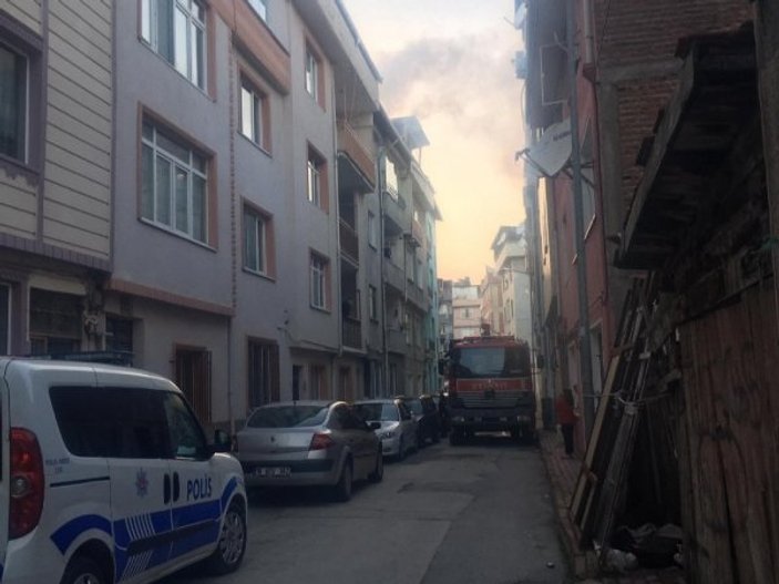 Bursa'da baca yangını paniğe sebep oldu