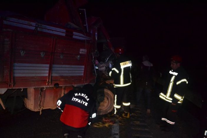 Manisa'da kaza: 1 ölü 2 yaralı