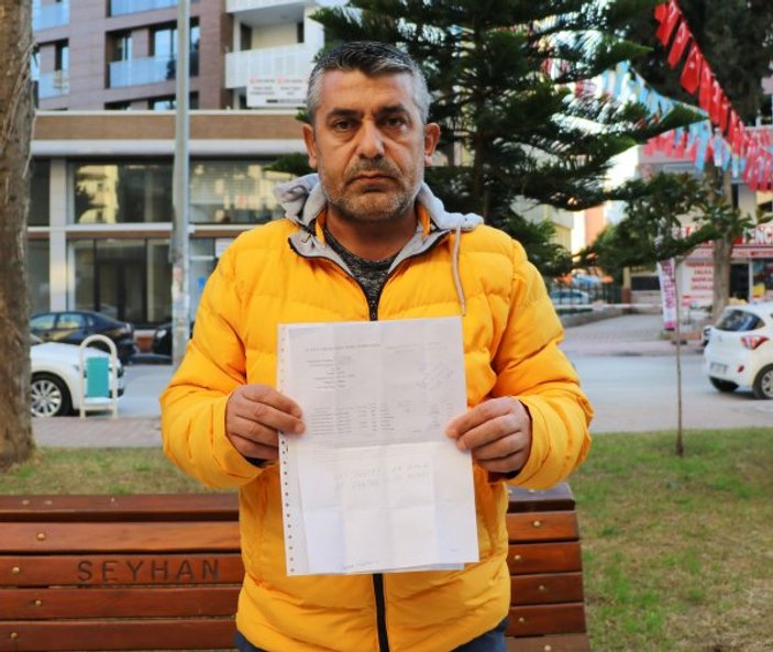 Adana'da bir kişiye 13 yıl sonra vergi borcu geldi