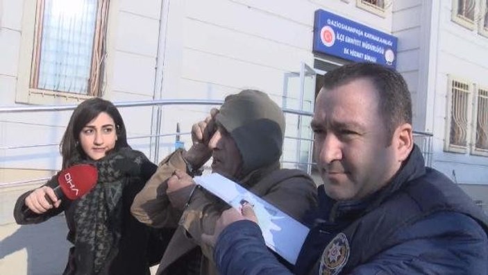 Gaziosmanpaşa’da sokak ortasında kadını sopayla dövdü