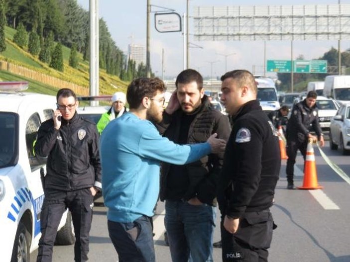 Ataşehir'de yol kavgası: 1 yaralı