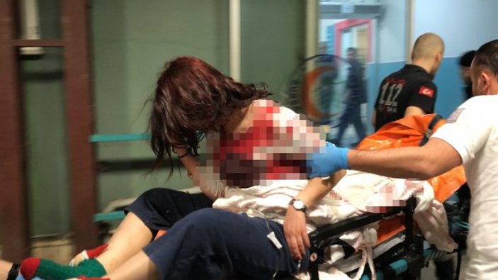 Bursa'da uyuyan kızını 14 yerinden bıçakladı