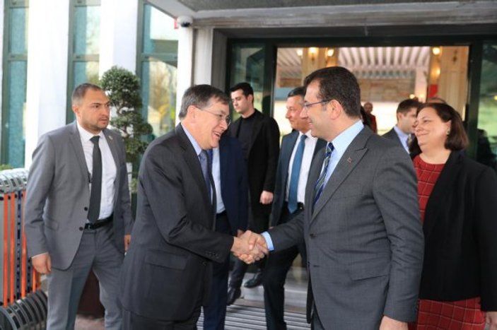 ABD Ankara Büyükelçisi, İmamoğlu'nu ziyaret etti
