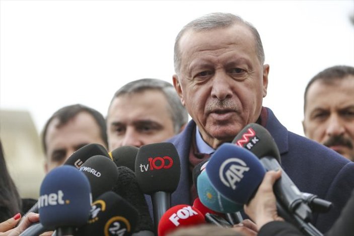 Erdoğan, Kanal İstanbul'da kararlılık mesajı verdi