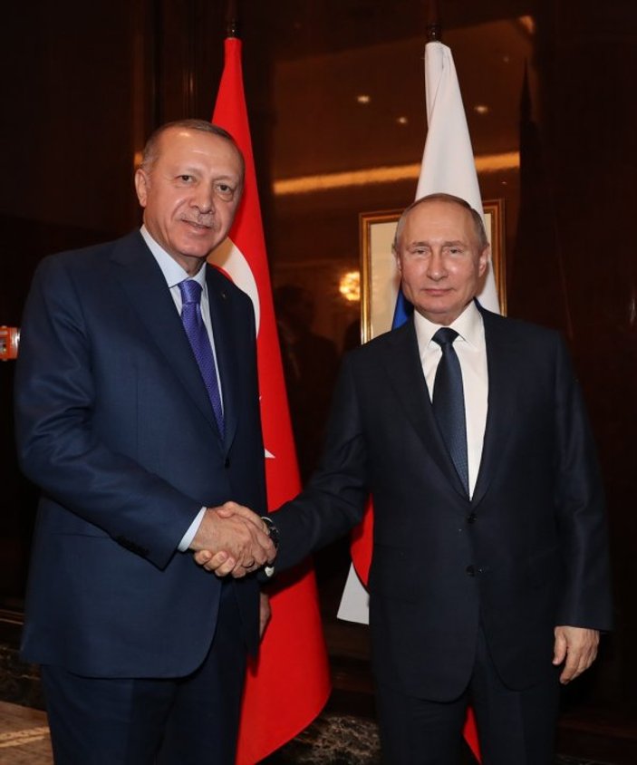 Erdoğan-Putin görüşmesi gerçekleşti