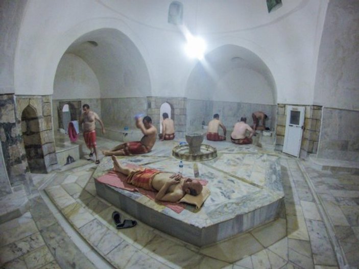Tokat'ta 750 yıllık hamamda gelenek yaşatılıyor