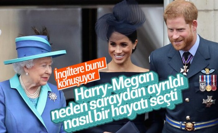 Kraliçe Elizabeth, Harry ve Meghan’ın ayrılışını onayladı