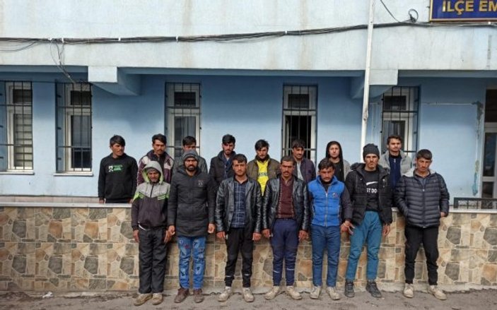 Niğde'de 15 göçmen yakalandı