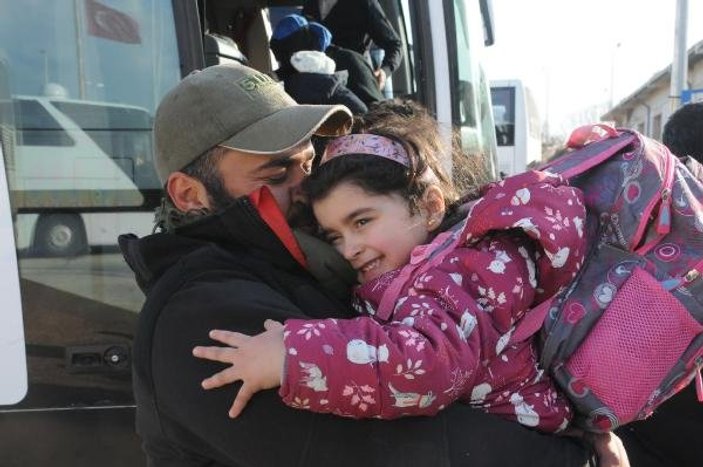 500 Suriyeli evine döndü