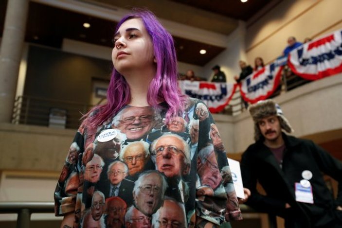 Demokratların seçim yarışında Sanders, Biden'ın önünde