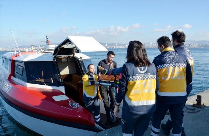 Deniz ambulansları 3 yılda 9 bin 800 hasta taşıdı
