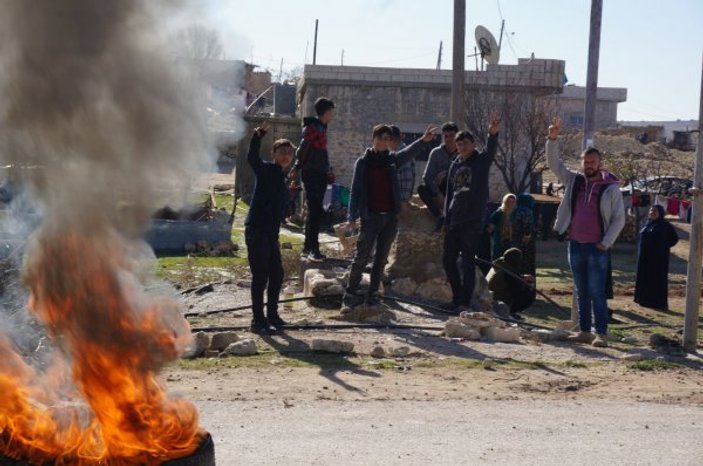 Kobani'de Türk askerine saldırı