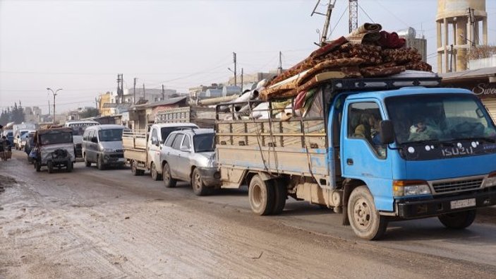 İdlib'den 21 bin sivil daha göç etti