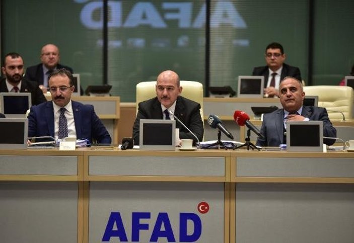 Bakan Soylu: AFAD ile iş birliği yapılan yardımları aldık