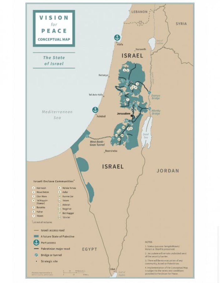 İsrail'in adım adım işgal ettiği Filistin
