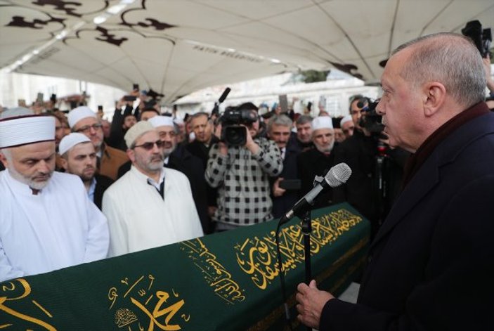 Erdoğan, Ahmet Vanlıoğlu'nun cenaze törenine katıldı