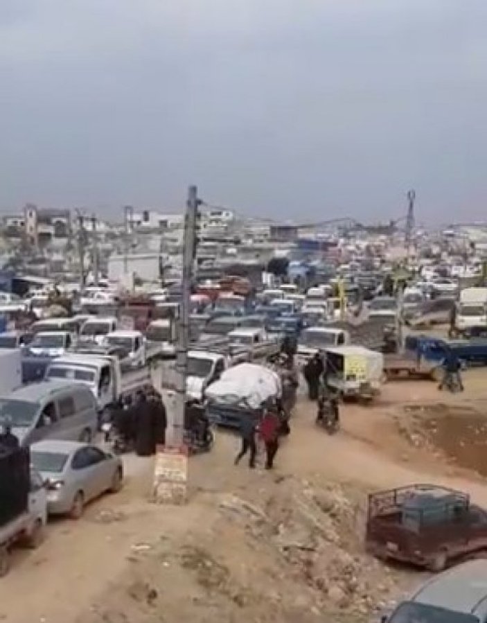 İdlib'den Türkiye'ye göç, artarak devam ediyor