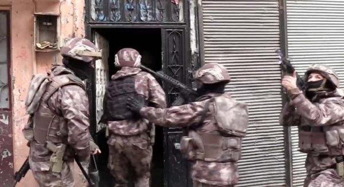 Gaziantep'te uyuşturucu operasyonu: 34 gözaltı