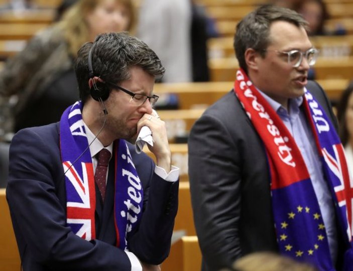 İngiliz vekiller Avrupa Parlamentosu’na veda etti