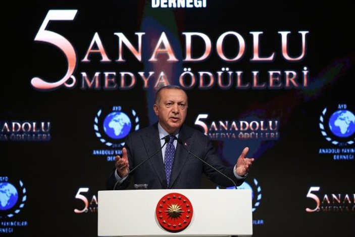 Erdoğan Yüzyılın Anlaşması'nı eleştirdi
