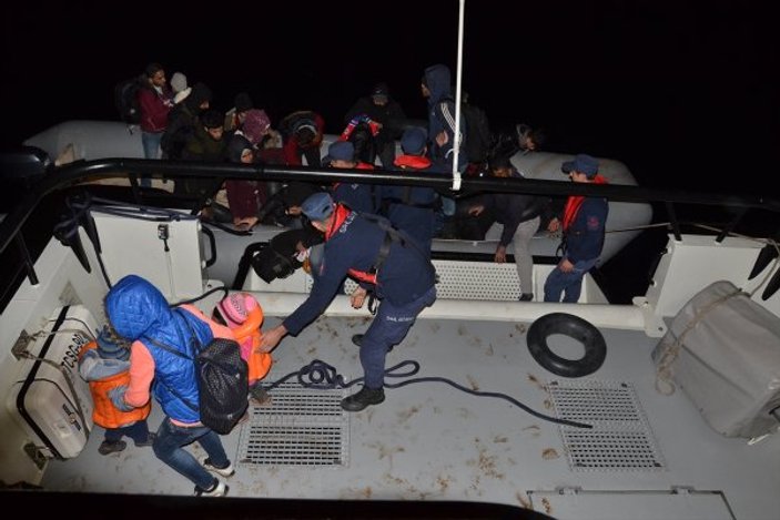 Aydın'da 41 kaçak göçmen yakalandı