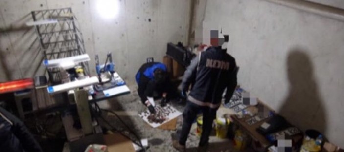 Konya'da sahte plaka operasyonu: 2 gözaltı