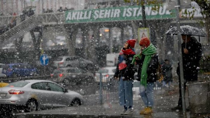 Valilik'ten İstanbul için kar uyarısı