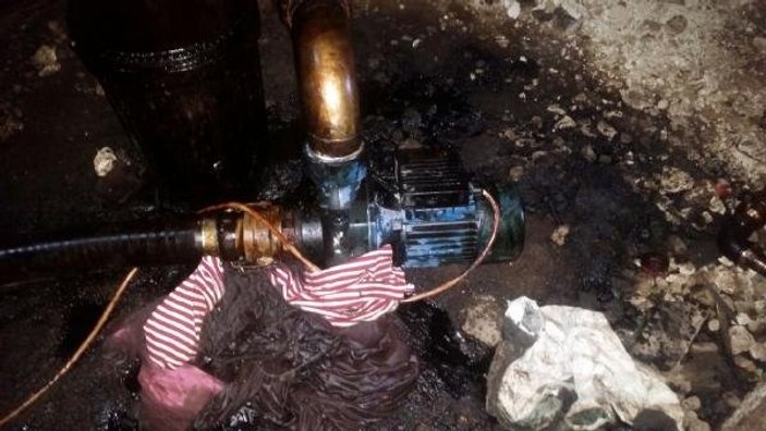 Şanlıurfa’da, ham petrol hırsızlığına 4 tutuklama