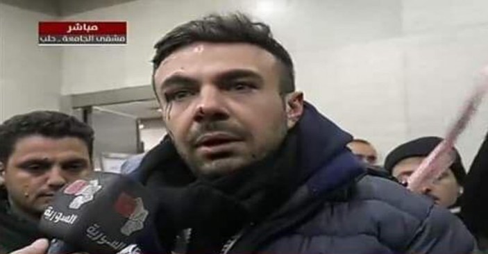 Türk askerine hakaret eden Suriyeli muhabir yaralandı