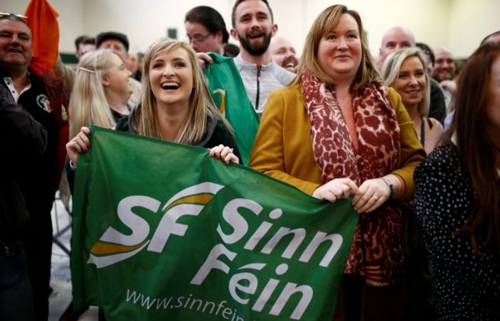 İrlanda'da seçimi IRA'nın siyasi kanadı Sinn Fein kazandı