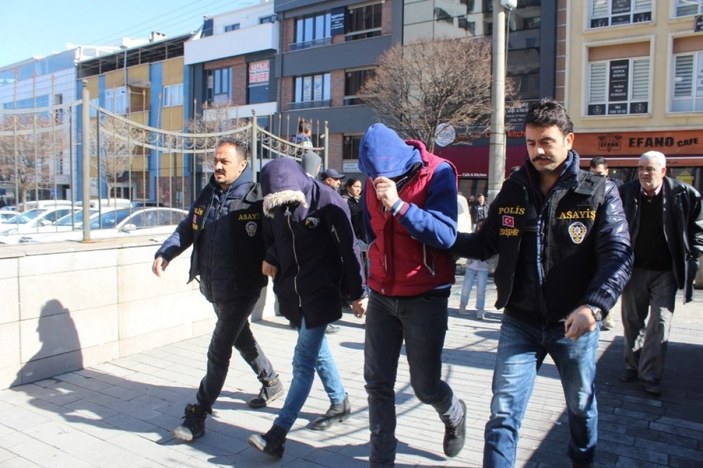 Eskişehir hırsızları yakalandı: 4 gözaltı