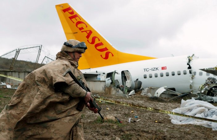 Uçak kazasında bulunan yardımcı pilot ifade verdi