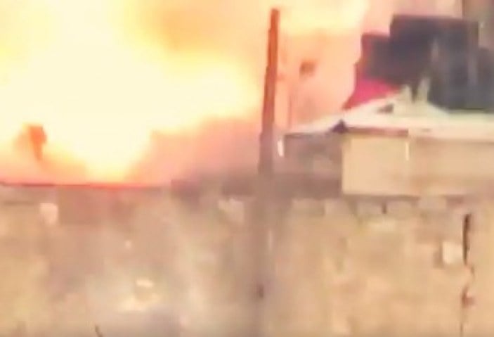 SMO Esad'ın askerlerini havaya uçurdu