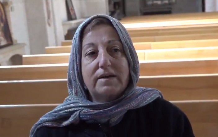 Barış Pınarı bölgesindeki kilise onarıldı