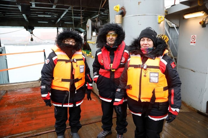 Türk bilim insanları Antarktika'da
