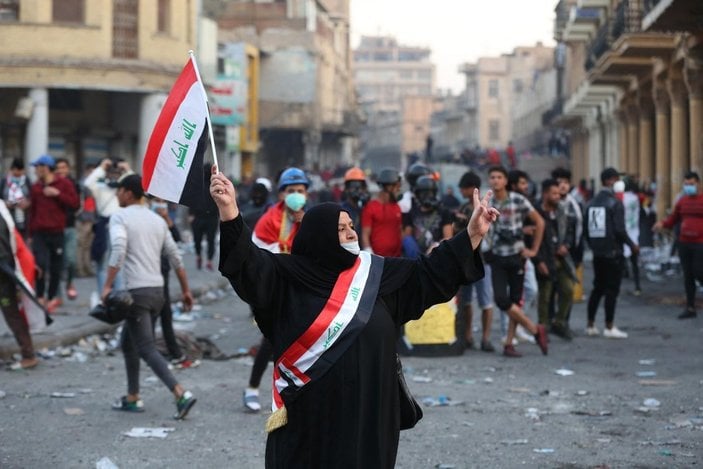 Irak'ta gösterilerde ölenlerin sayısı 566'ya yükseldi