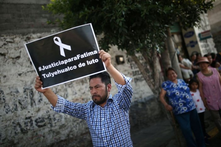 Meksika'da öldürülen 7 yaşındaki çocuk için tepki sürüyor