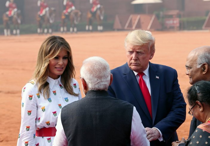 'Trump, Hindistan'da ne yiyecek' tartışması