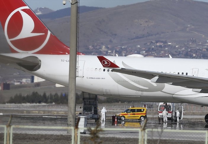 Ankara'ya inen Tahran uçağından ilk bilgiler